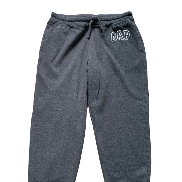 GAP Logo Joggers in DARK HEATHER GRAY Size MEDIUM - Picture 6 of 13